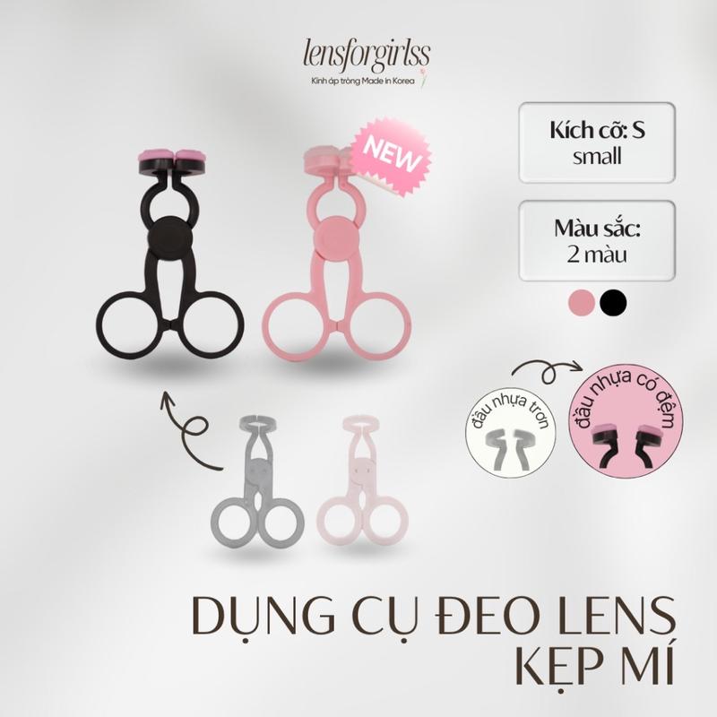  Dụng cụ đeo lens hỗ trợ tập đeo lens cho người mới bắt đầu | LENSFORGIRLSS 
