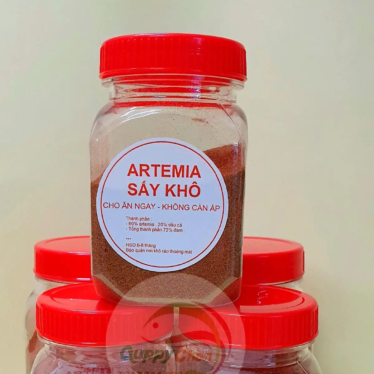 Artemia Sấy Khô - Thức Ăn Dạng Bột Cao Cấp Cho Cá