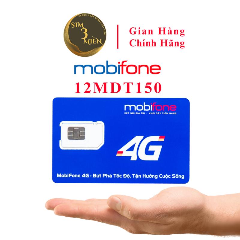 Sim 4G Mobifone 12MDT150 Có Ngay 500GB/ Tháng, 17GB/ Ngày, Trọn Gói 12 Tháng Sử Dụng, Hỗ Trợ Làm Esim Nhanh Chóng, Bảo Hành 12 Tháng 1