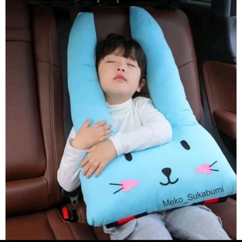 Bantal Anak Saat Di Mobil / Bantal Sandaran / Bantal Tidur Mobil Untuk Anak