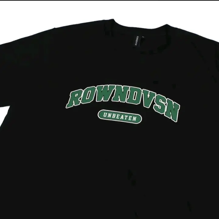 Kaos distro ROWNDVSN cotton combat pria wanita termurah dan laris cowok keren Katun Santai