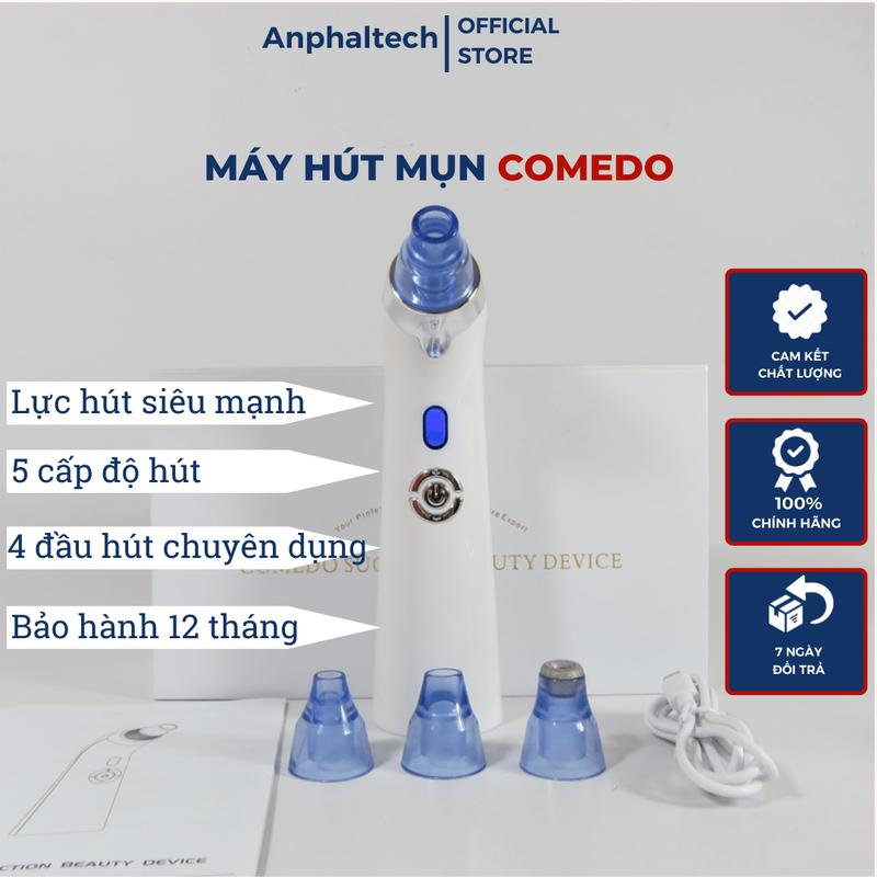 Máy Hút Mụn COMEDO Hút Mụn Đầu Đen Mụn Cám Dầu Thừa bã Nhờn Cầm Tay Mini Siêu Mạnh-Bảo Hành 12 Tháng Skincare Nữ
