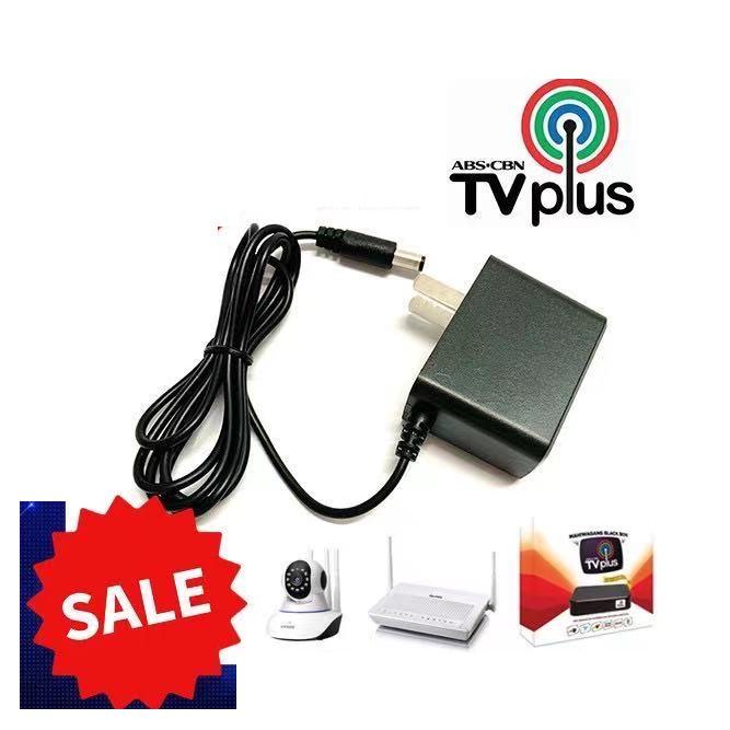 Product Introduction of High Quality 1A output 12V Power Adaptor TV Plus Adaptor for ABS-CBN TV Plus Black Box / CCTV WIFI Cellphone Smartphone 2