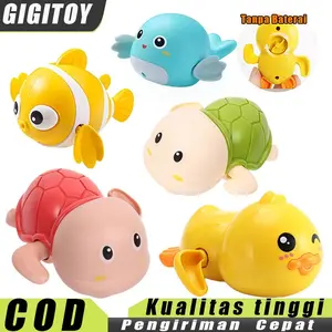 PIKYO Mainan Air Anak / Bayi Penyu Renang Mainan Mandi Anak / Bak Mandi Mainan Air Lucu