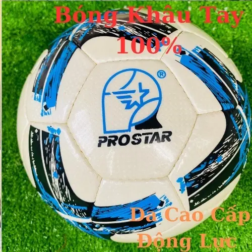 Quả Bóng Đá Da Cao Cấp PROSTAR SỐ 5 Chính Hãng Đá Sân 7- 11 Người - Tặng kim bơm túi lưới 1