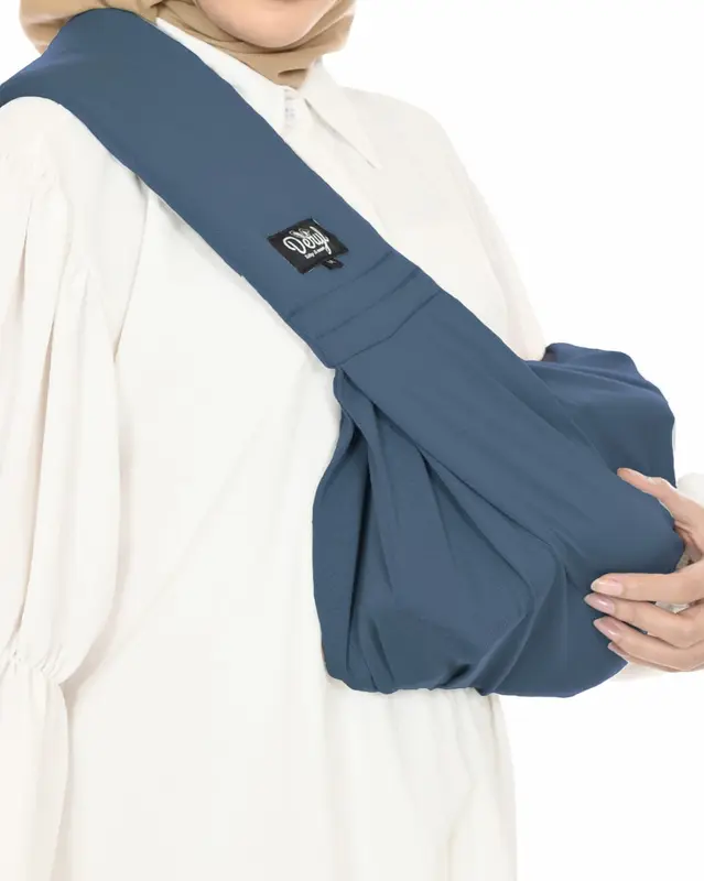 DERYLBABY Gendongan Bayi Samping Instan Geos Busa Gen Two  Plus Pouch 8