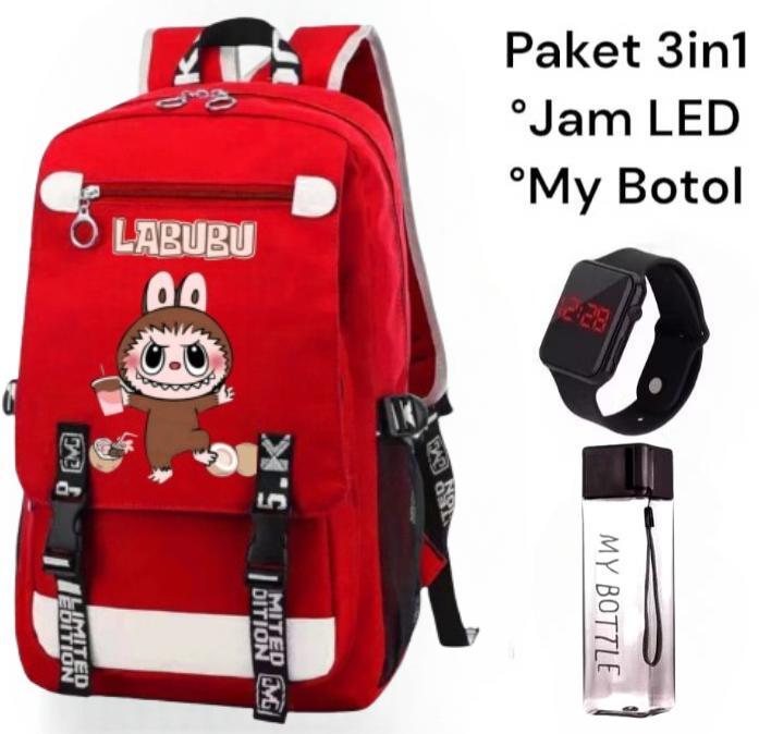 Product Introduction of HS - TAS SEKOLAH ANAK SD TK PAUD LAKI LAKI PEREMPUAN BONEKA LABUBU TAS RANSEL SEKOLAH ANAK TAS LABUBU TAS SEKOLAH SD CEWEK FASHION TERBARU BANYAK BONUSNYA 18