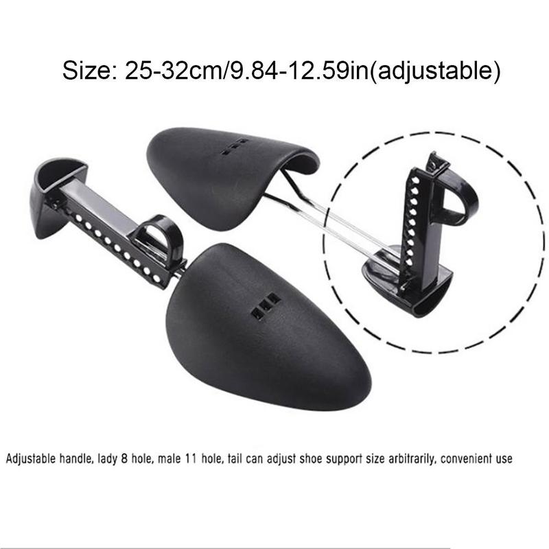 1 Pasang Shoe Tree Adjustable Pria Wanita High Quality | Catokan Sepatu untuk Menjaga Bentuk Sepatu Tetap Seperti Baru Warna Hitam 8