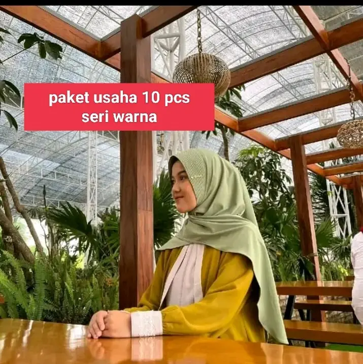 Paket 10 Pcs Hijab Instan Segi Tiga Haura Pet Bulan Sabit Jersi Ori Alwira Premium - Pilihan Warna Beragam - Muslim, Variasi, Kerudung, Empat, Nyaman