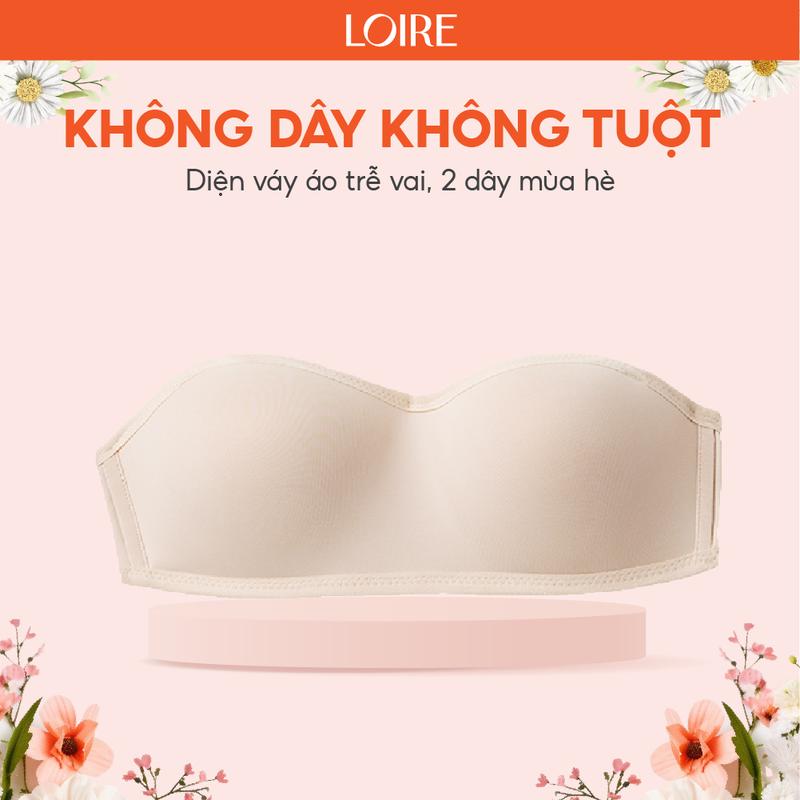 Áo Lót Quây Không Dây Không Gọng Đệm Mỏng Ôm Sát Chống Tuột Loirechic BRQ02 Bra