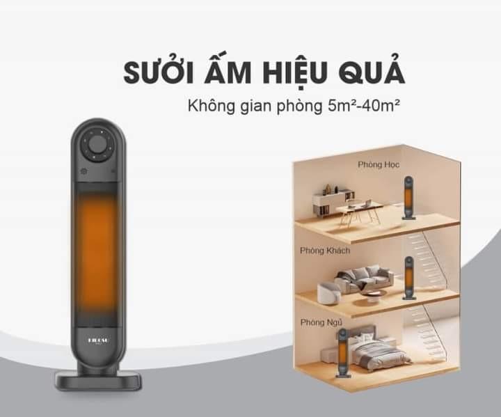 Product Introduction of Máy sưởi gốm Kidosu KD-MS69 4