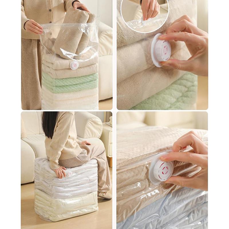 Túi Nén Chân Không, Dày, Ba Chiều, Không Chứa Chân Không, Túi Đựng Đồ, Túi Đặc Biệt Cho Quần Áo, Lưu Trữ Tại Nhà 5