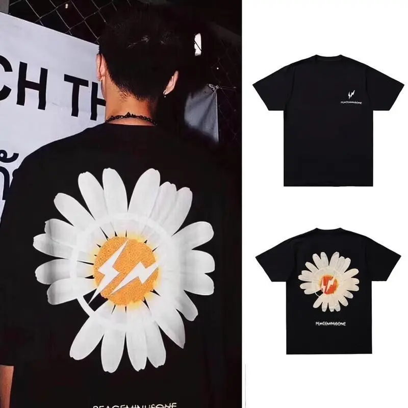 Peace Minus One T shirt Outfit Style  Japanease Korean Premium Casual   Vintage Plus Size Clothing Menswear