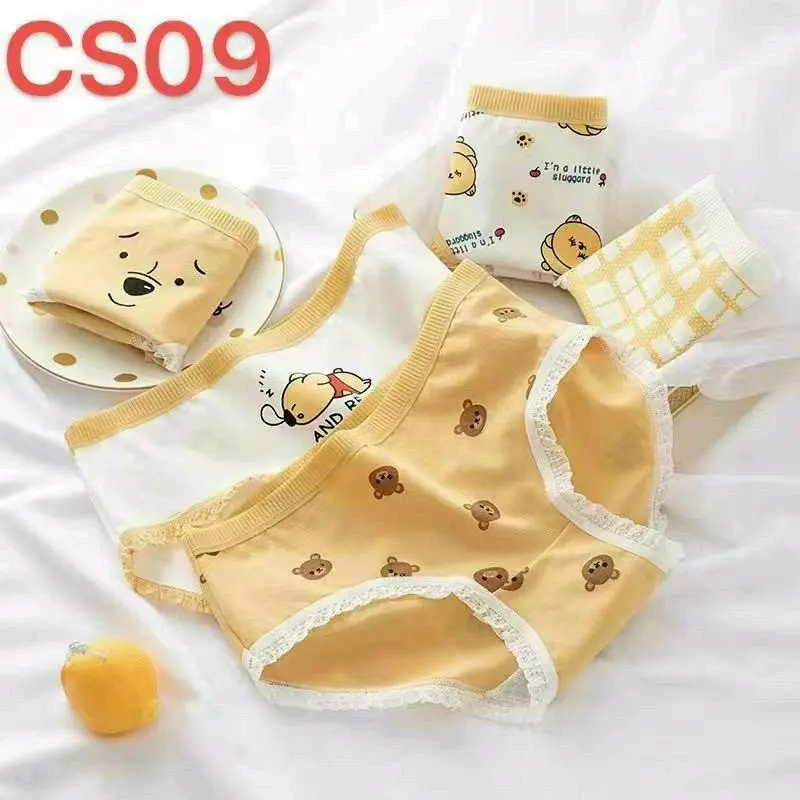 Set 10 quần gấu vàng Quần Lót Nữ