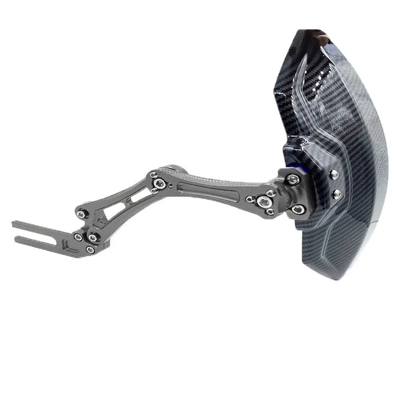 Tấm chắn bùn CNC vân carbon gắn xe điện độ hàng loại 1 2