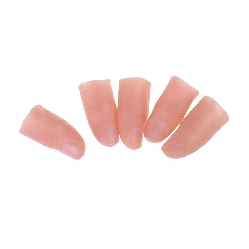 Ngón Tay Đầu Ngón Tay Cái Mềm Giả, Bộ 5 Cái, Cận Cảnh, Trò Ảo Thuật Sân Khấu, Bán Buôn 0