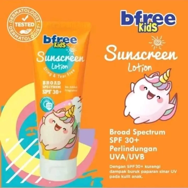 BFREE KIDS SUNSCREEN LOTION SPF 30 PA++/ SUNSCREEN BFREE KIDS/ BFREE KIDS