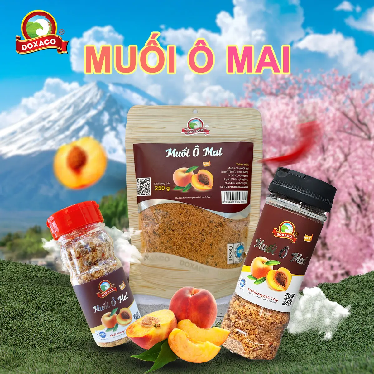 Muối Ô Mai Doxaco Tăng Hương Vị Cho Món Trái Cây Với Độ Chua Ngọt Tuyệt Hảo Salt Gia Vị