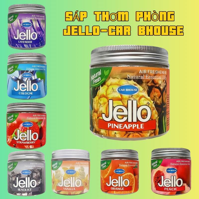 Sáp thơm Jello sáp thơm phòng xe hơi 220G mùi hương hoa quả nam tính Dầu Thơm Dầu Thơm Phòng Nước Hoa Treo Tường  Dầu tinh Tinh Dầu sáp  thơm
