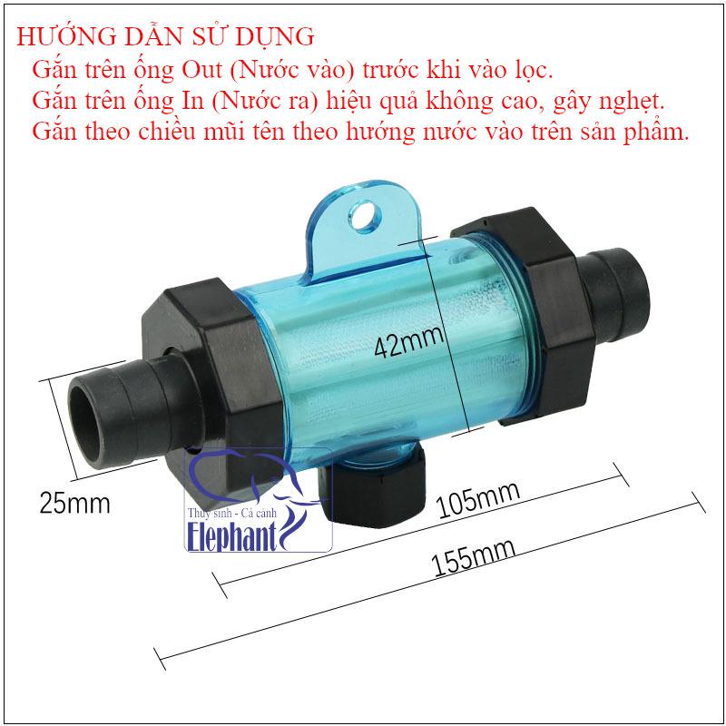 Product Introduction of Bộ tách lọc phân cặn mini cho ống mềm hệ thống lọc dùng ống mềm, lọc thùng 4