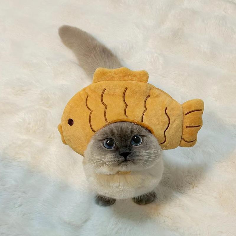 Product Introduction of Funny Pet Costumes: Starfish, Bream, Pig, Chicken, Bear, Panda Headbands for Cats & Dogs 1