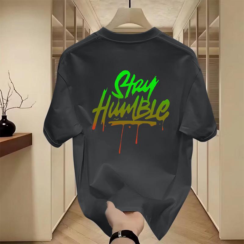 Product Introduction of Casual fashion top 100% cotton loose unisex T-shirt 9