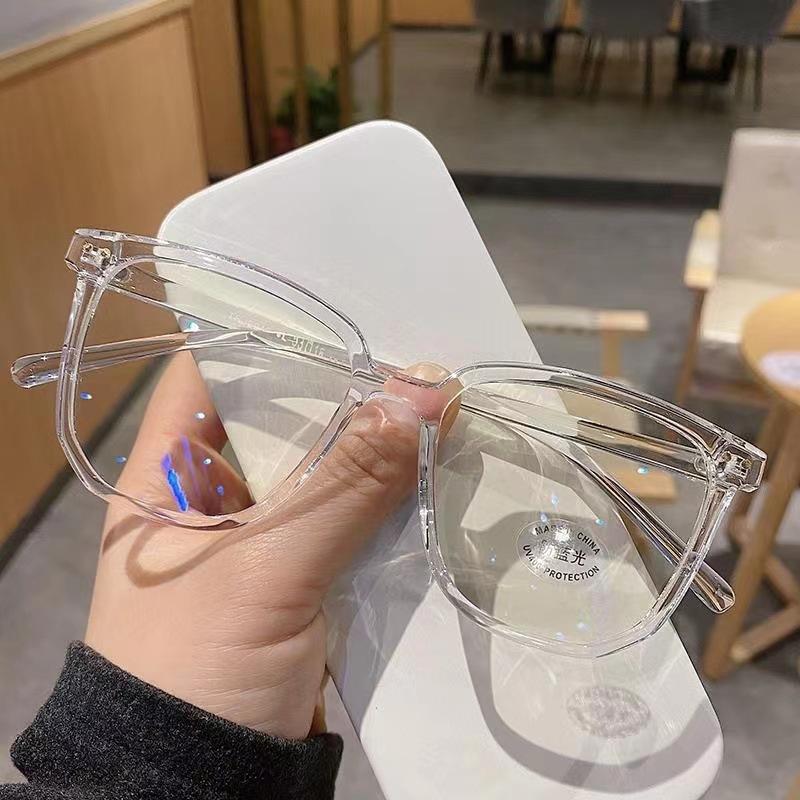 Product Introduction of 1PC Glasses Frame Transparent Black Women Men Square Eyewear Frame, Fashion Accessories 11