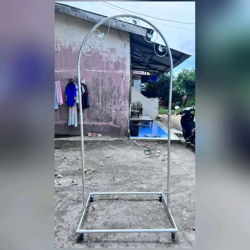 tiang ayunan bayi beroda bongkar pasang 1