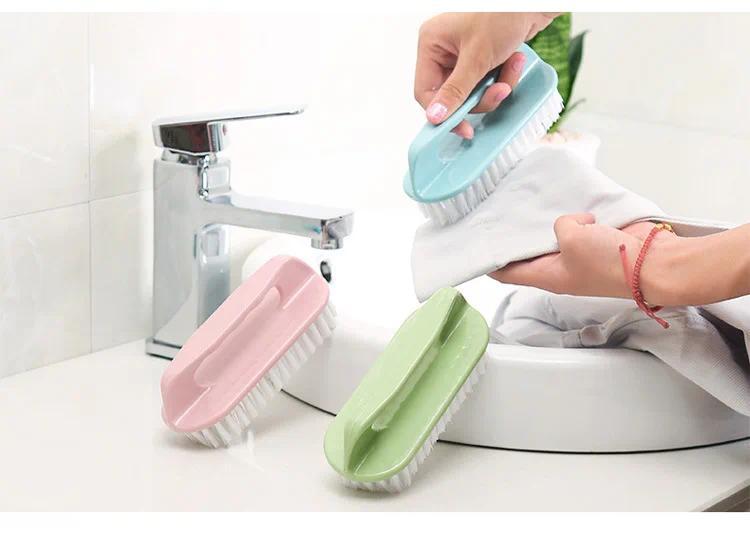 Product Introduction of Plastic Soft Wool Laundry Brush Multi-functional Household Cleaning Brush Ground Stall with Handle Laundry Brush 22