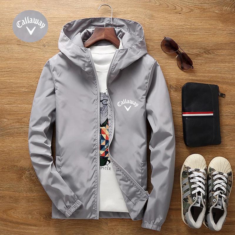 Product Introduction of Embroidered Callaway High Quality Autumn and Winter New Men's Hooded Coat Trendy Men's Top Casual Jacket Windbreaker Menswear Lingerie Longsleeve Tights 13