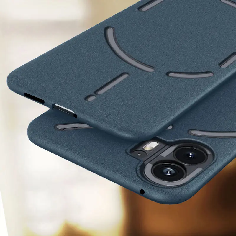 Nothing Phone (2) (1) Case Soft Sandstone Ultra Thin Anti-sweat Non-slip Matte Back Phone Casing