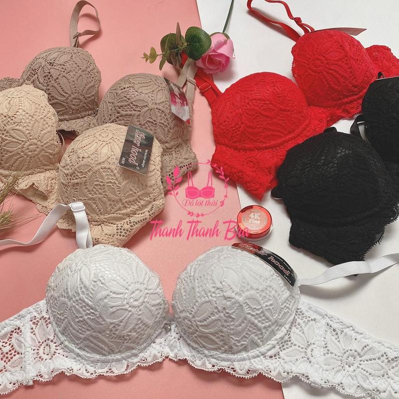 Áo lót Ren Thái Lan nổi bật nâng đẩy mạnh mút mềm Sisterhood 2055 3