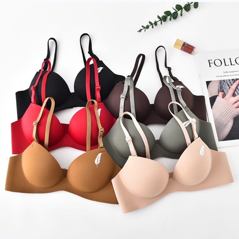 Product Introduction of Áo ngực không gọng đúc su chiếc lá - Áo lót nữ mút dày, nâng ngực tạo khe ZANABRA A790 Women Voi  Che 3/4 Tim Tim Tim có thể giặt máy giặt bằng nước lạnh 17