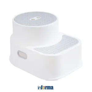 Informa Bangku Pijak Collapsible - Abu-Abu Anak Tangga Step Stool Kursi Pendek Injak Tangga Mini