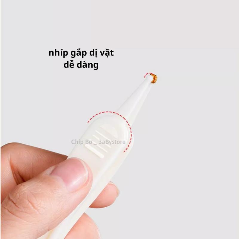 dụng cụ HÚT MŨI vịt cho trẻ sơ sinh kèm nhíp gắp và hộp đựng Mềm mại An Toàn Không Đau Kem Cho Bé 2