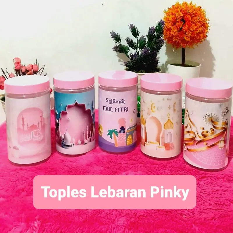 Toples Lebaran / paket 5 pcs / toples shabby / Toples snack / toples cantik /TOPLES NATAL / Toples kue / toples kue kering / toples lebaran murah / toples murah / toples jajan / toples cemilan / toples natal / toples kue natal / toples snack natal 2