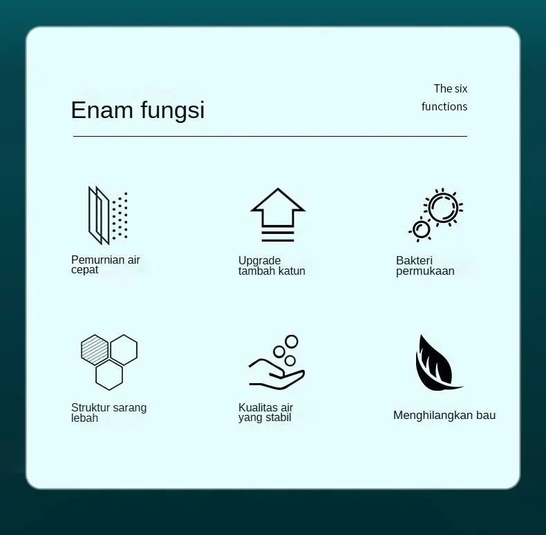 Product Introduction of Magic Water Purifier Aquarium Aktiv Karbon Air Pump Filter Media untuk Menghilangkan Air Kuning dan Bau Karbon Selular sebagai Bahan Filter untuk Pemurnian Air 4