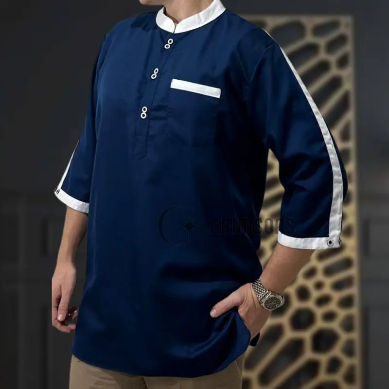 Koko Zaka Tiga per Empat + Kurta Katun Toyobo Muslim Baju 8