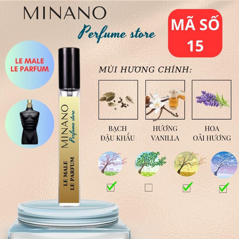 Le Male Le Parfum - Nước hoa nam ngọt ngào cuốn hút lưu hương lâu
