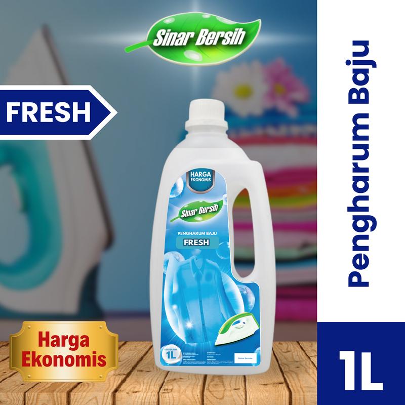 SINAR BERSIH Pengharum Pelicin Baju 1 Liter 0