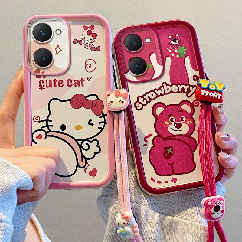 เคสโทรศัพท์, สำหรับ VIVO Y03 และ Y03t, ดีไซน์การ์ตูน, ทำจากซิลิโคนนิ่ม, เคสป้องกัน, YXDK