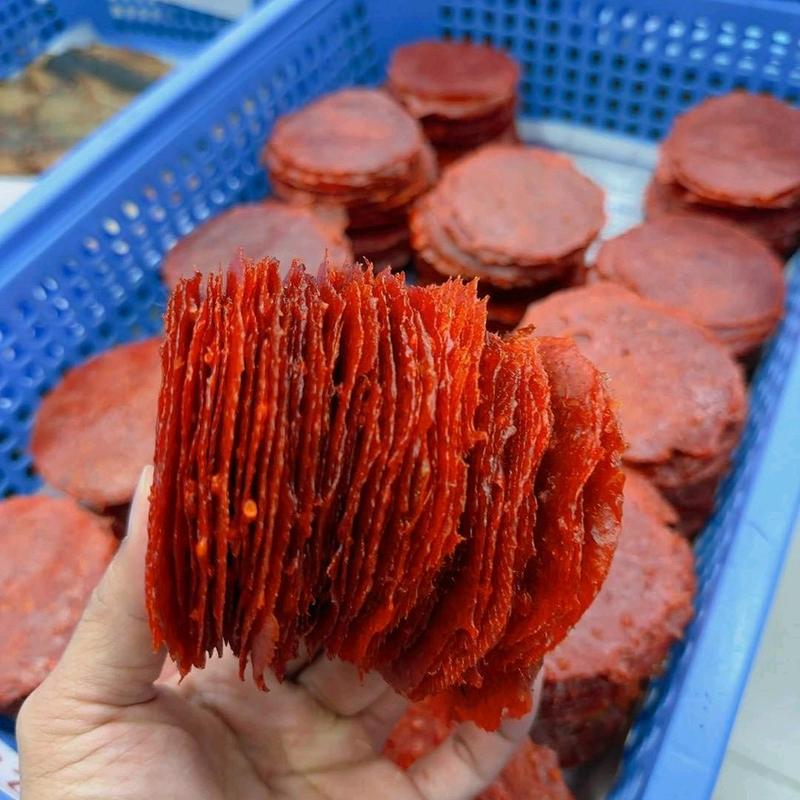 Khô cá thu đỏ, khô cá đỏ tuổi thơ 500 gram siêu nhiều