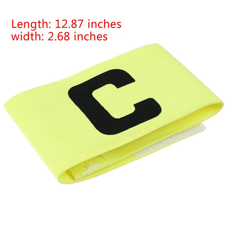 Product Introduction of 1 Pcs Football Soccer ArmBand Leader Match Captain Armband Adjustable 15