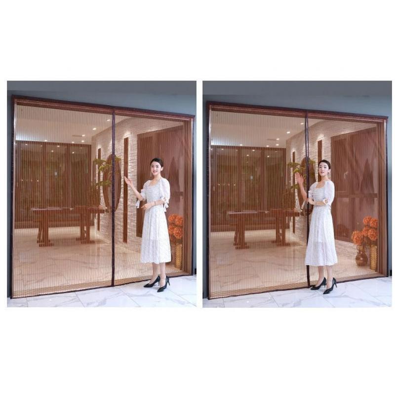 Màn chống muỗi, màn chống muỗi mùa hè, màn chống muỗi trên cửa, bảo vệ muỗi và côn trùng, cửa lưới, đóng tự động, kích thước lớn, thích hợp cho cửa ra vào 1