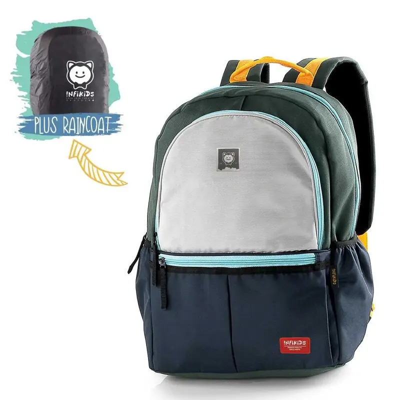 Tas Ransel Anak Sekolah Terbaru Free Raincover Tas Punggung Karakter Kartun Tas Punggung Polos Original Saingan Eiger Fashion 3