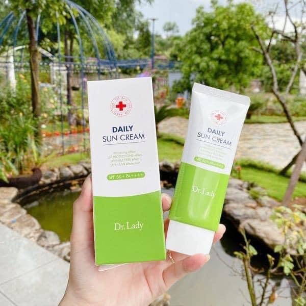 CA39: Combo 2 tuýp Kem Chống Nắng Nâng Tone Daily Sun Cream SPF50+ PA+++ – Bảo vệ và làm đẹp da toàn diện - Skincare Sunscreen Nữ