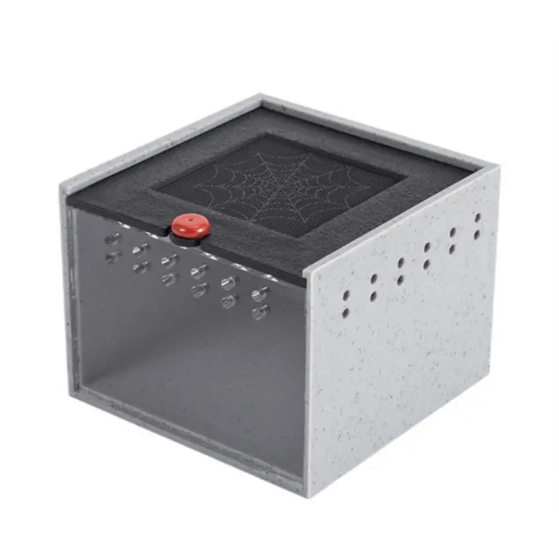 Big Sale Breeding Terrariums With Lid, Small Hatching Container, Acrylic Box, Reptile Cage Rearing Tank Feeding Box For Insect Scorpion