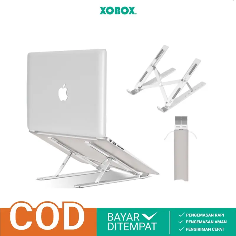 Stand Holder/Notebook/Laptop Lipat Portable Plastik FSB1 Anti Slip Multi Position AK002 - XOBOX 0