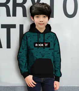 Jaket ROCKIT Anak Laki Laki/Jaket Anak Terbaru/Hoodie Anak / Anak Gaming Bahan Fleece Tebal 4-11 TAHUN