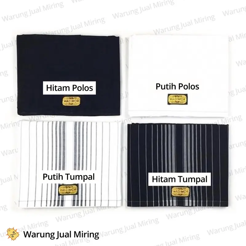 Sarung WADIMOR Hitam Putih Polos Premium Original Dewasa Anak Grosir Kain Samping Tumpal Sholat Santri Junior Remaja Tanggung SMP Pria Laki Cowok Couple Ayah Jumbo Store Warna Abu Coklat Katun Motif Padang Harga Murah 100% Ori Official Terbaru Tahun 2025 4